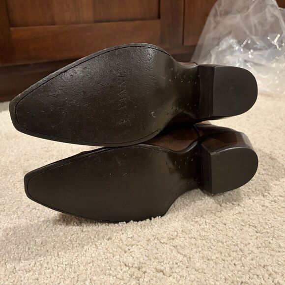 New Shyanne Tess TALL Western Boots Brown Womens SIZE 8 SNIP TOE Country Cowboy - Picture 10 of 14